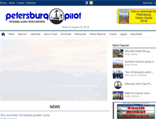 Tablet Screenshot of petersburgpilot.com